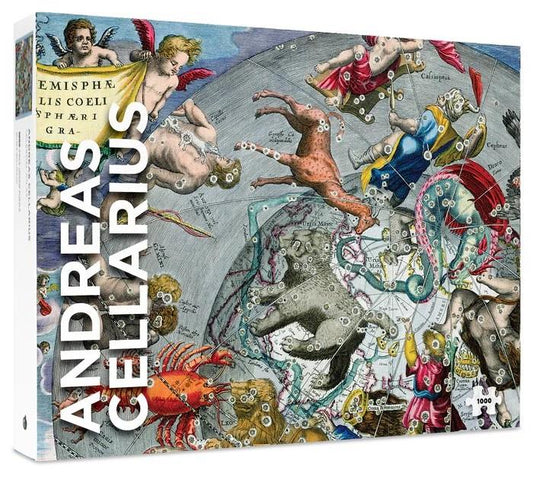Pomegranate - Andreas Cellarius - Celestial Atlas - 1000 Piece Jigsaw Puzzle