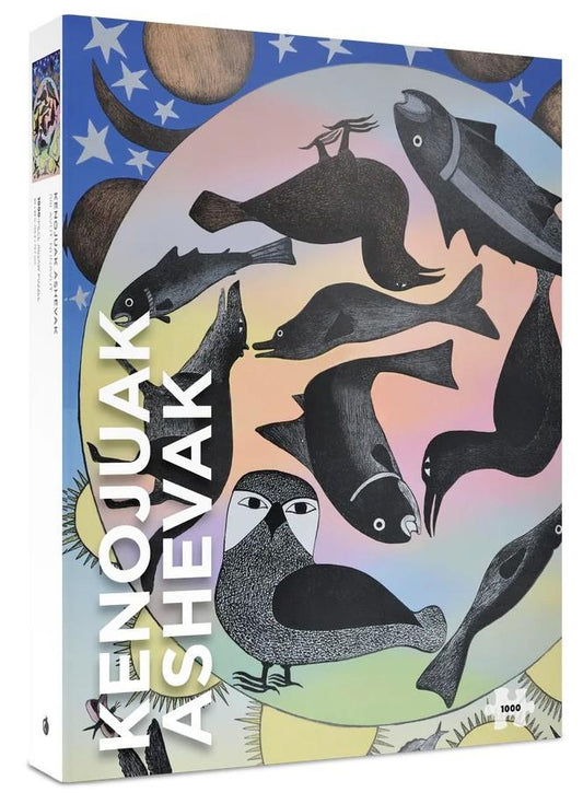 Pomegranate - Kenojuak Ashevak - Siilavut Nunavut - 1000 Piece Jigsaw Puzzle