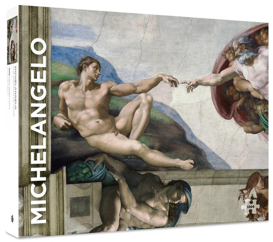 Pomegranate - Michelangelo - The Creation of Adam - 1000 Piece Jigsaw Puzzle