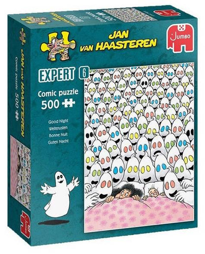 Jan Van Haasteren - Good Night Expert 6 - 500 Piece Jigsaw Puzzle