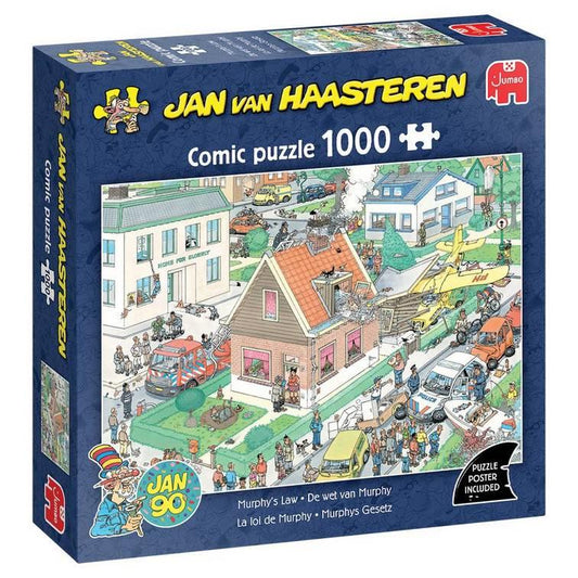 Jan Van Haasteren - Murphys Law - 1000 Piece Jigsaw Puzzle
