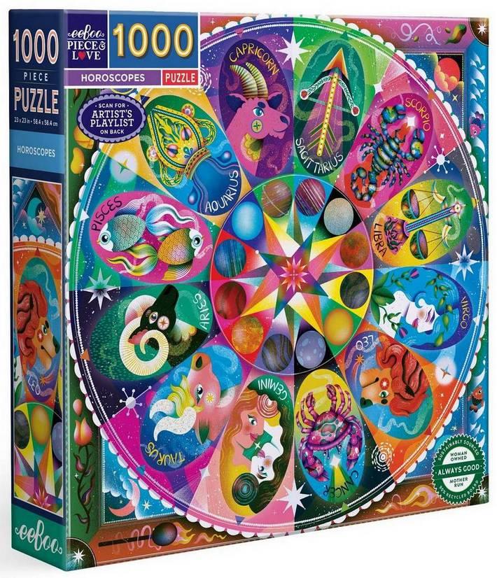 Eeboo - Horoscopes - 1000 Piece Jigsaw Puzzle