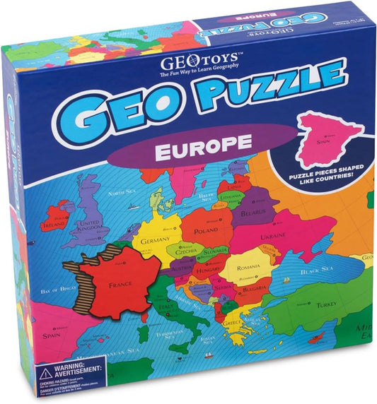 GeoToys - Europe - 58 Piece Jigsaw Puzzle