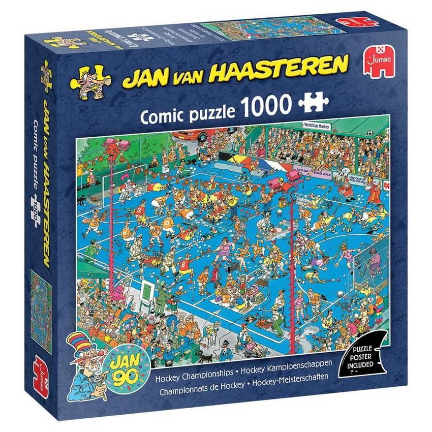 Jan Van Haasteren - Hockey Championship - 1000 Piece Jigsaw Puzzle