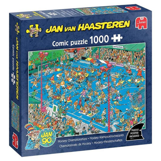 Jan Van Haasteren - Hockey Championship - 1000 Piece Jigsaw Puzzle