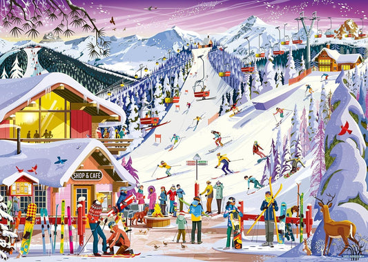 Ravensburger - Slopeside Spirit - 1000 Piece Jigsaw Puzzle