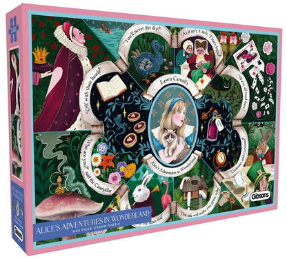 Gibsons - Alices Adventures in Wonderland - 1000 Piece Jigsaw Puzzle