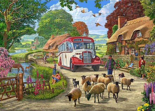 Gibsons - Touring the Countryside - 1000 Piece Jigsaw Puzzle