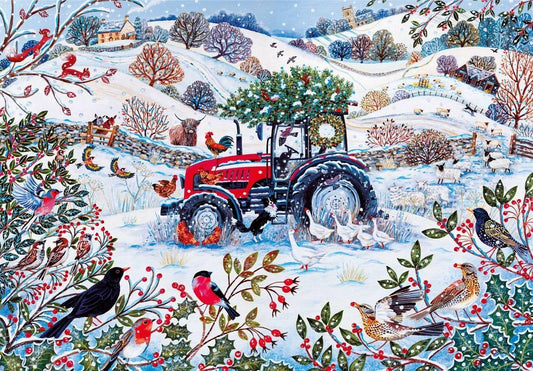 Gibsons - Festive Farm - 250XL Piece Jigsaw Puzzle