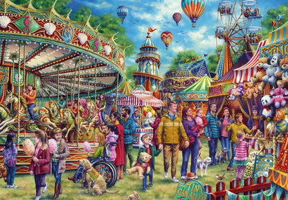 Gibsons - Fun at the Fair - 500 Piece Jigsaw Puzzle