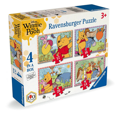 Ravensburger - Winnie the Pooh - 4 in a Box Jigsaw Puzzle