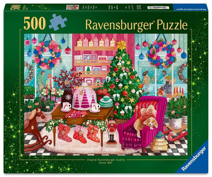 Ravensburger - Christmas Shop - 500 Piece Jigsaw Puzzle