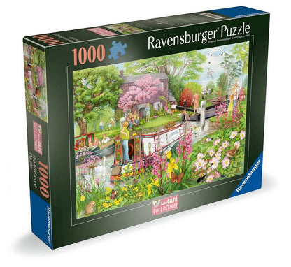 Ravensburger - Cosy Cafe No 4 River Cafe - 1000 Piece Jigsaw Puzzle