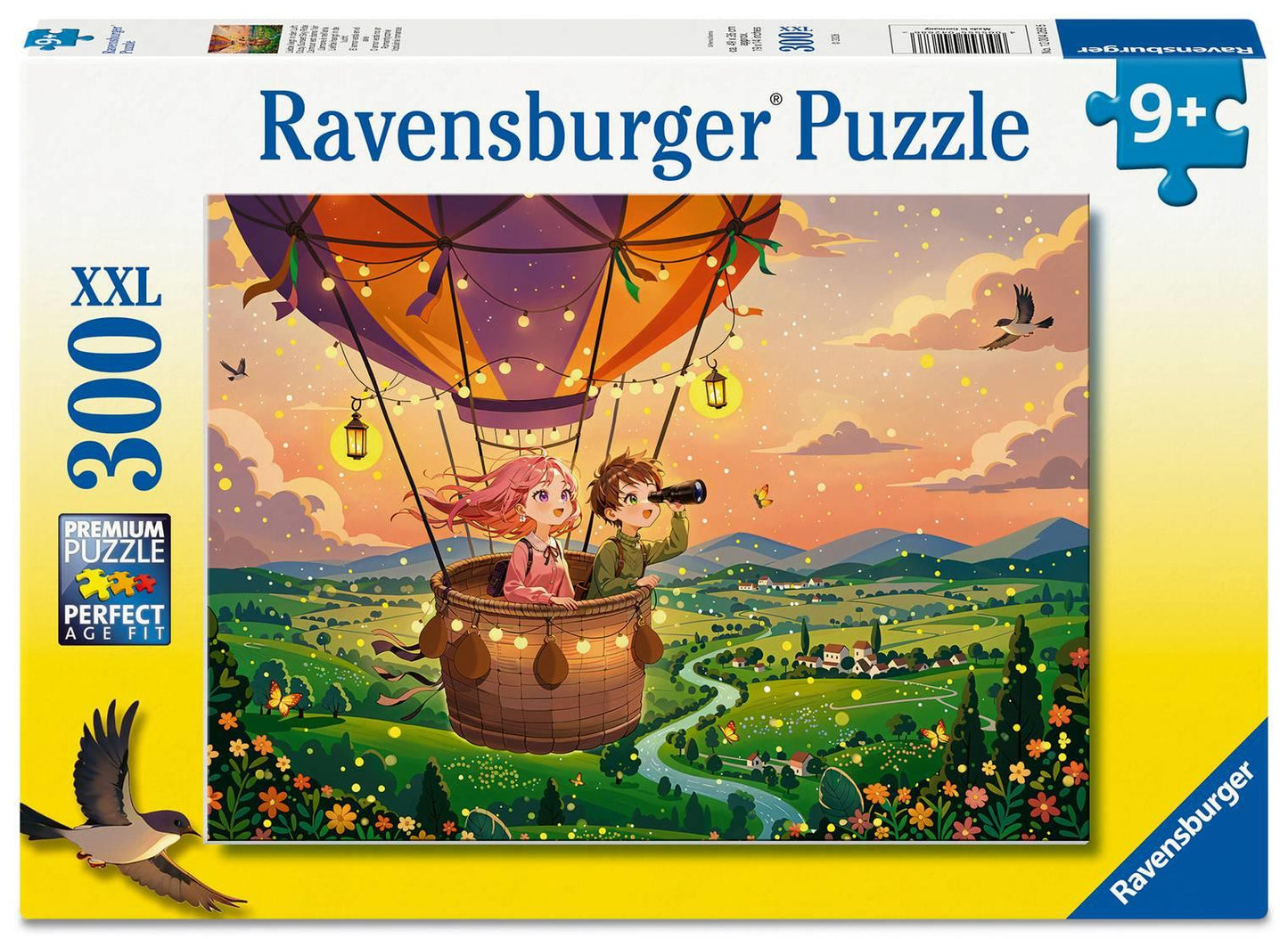 Ravensburger - Cosy Sunset Sky Ride - 300XXL Piece Jigsaw Puzzle