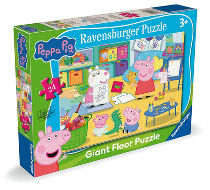 Ravensburger - Peppa Pig Giant Floor Puzzle - 24 Piece Jigsaw Puzzle