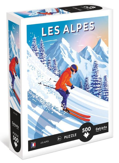Calypto - Les Alpes - 500 Piece Jigsaw Puzzle