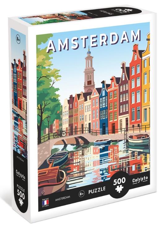 Calypto - Amsterdam - 500 Piece Jigsaw Puzzle