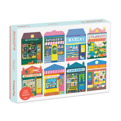 Happily Puzzles - Shops - 1000 Piece Jigsaw Puzzle