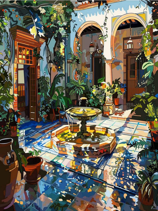 House of Puzzles - Majorcan Life - 1000 Piece Jigsaw Puzzle