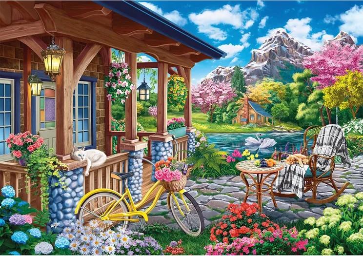 Wentworth - Blossom Cabin - 250 Piece Jigsaw Puzzle