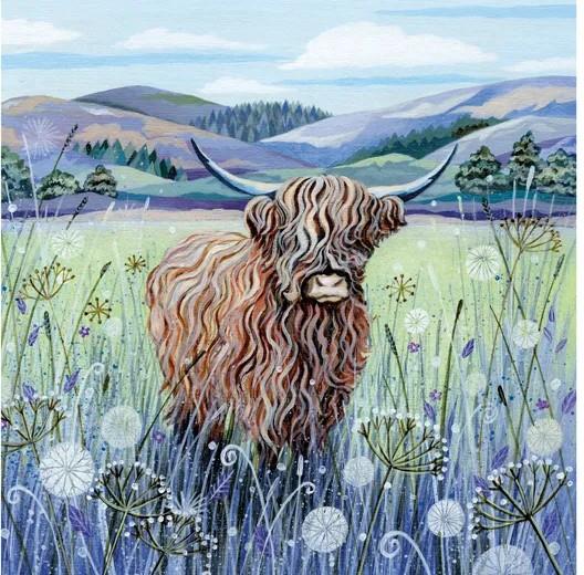 Wentworth - Scottish Cow - 240 Piece Jigsaw Puzzle