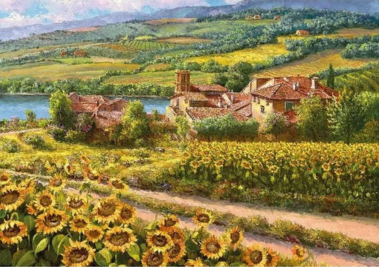 Wentworth - Tuscany Sunflowers - 250 Piece Jigsaw Puzzle