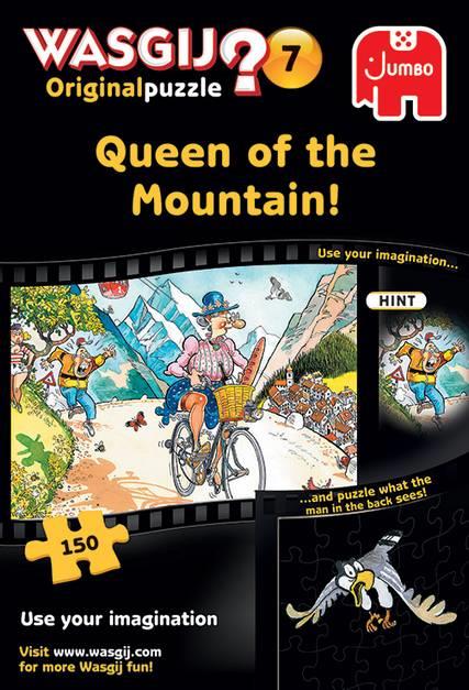 Wasgij - Original 7 Queen of the Mountain - 150 Piece Jigsaw Puzzle