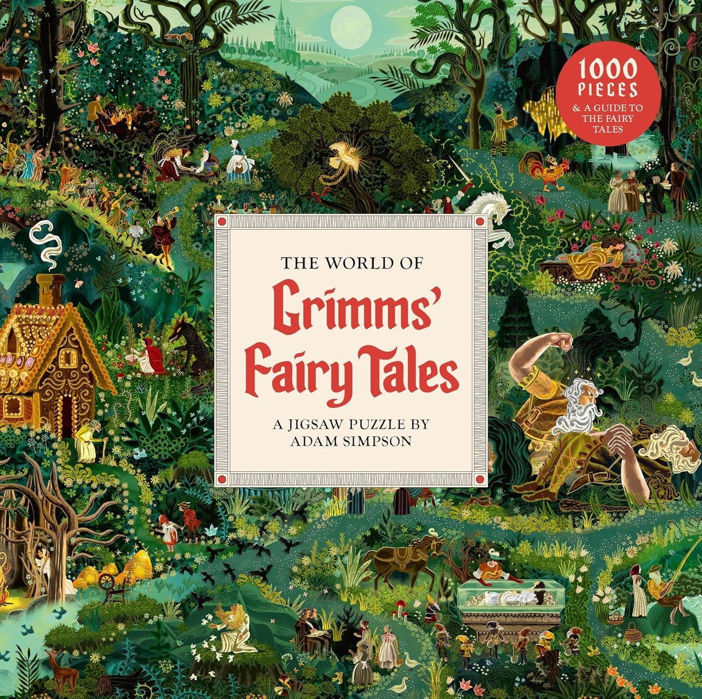 Laurence King - The World of Grimms Fairy Tale - 1000 Piece Jigsaw Puzzle