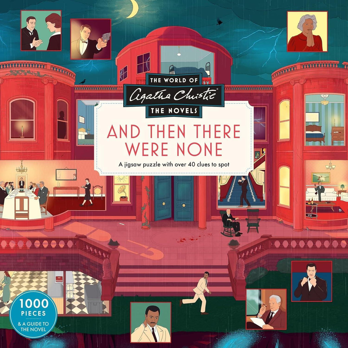 Laurence King - The World of Agatha Christie - And Then There Were None - 1000 Piece Jigsaw Puzzle