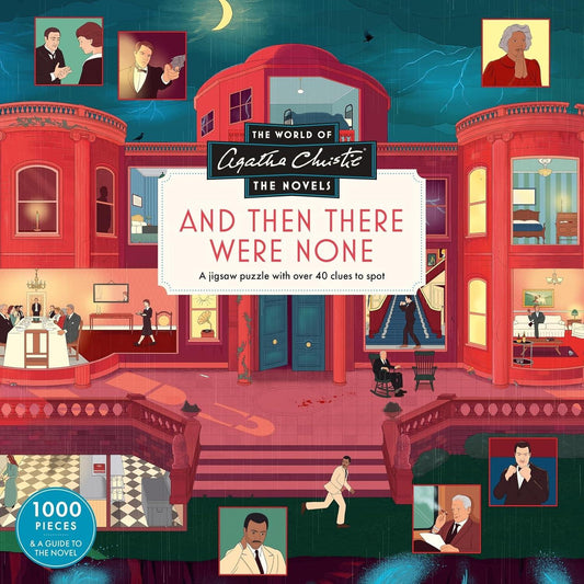 Laurence King - The World of Agatha Christie - And Then There Were None - 1000 Piece Jigsaw Puzzle