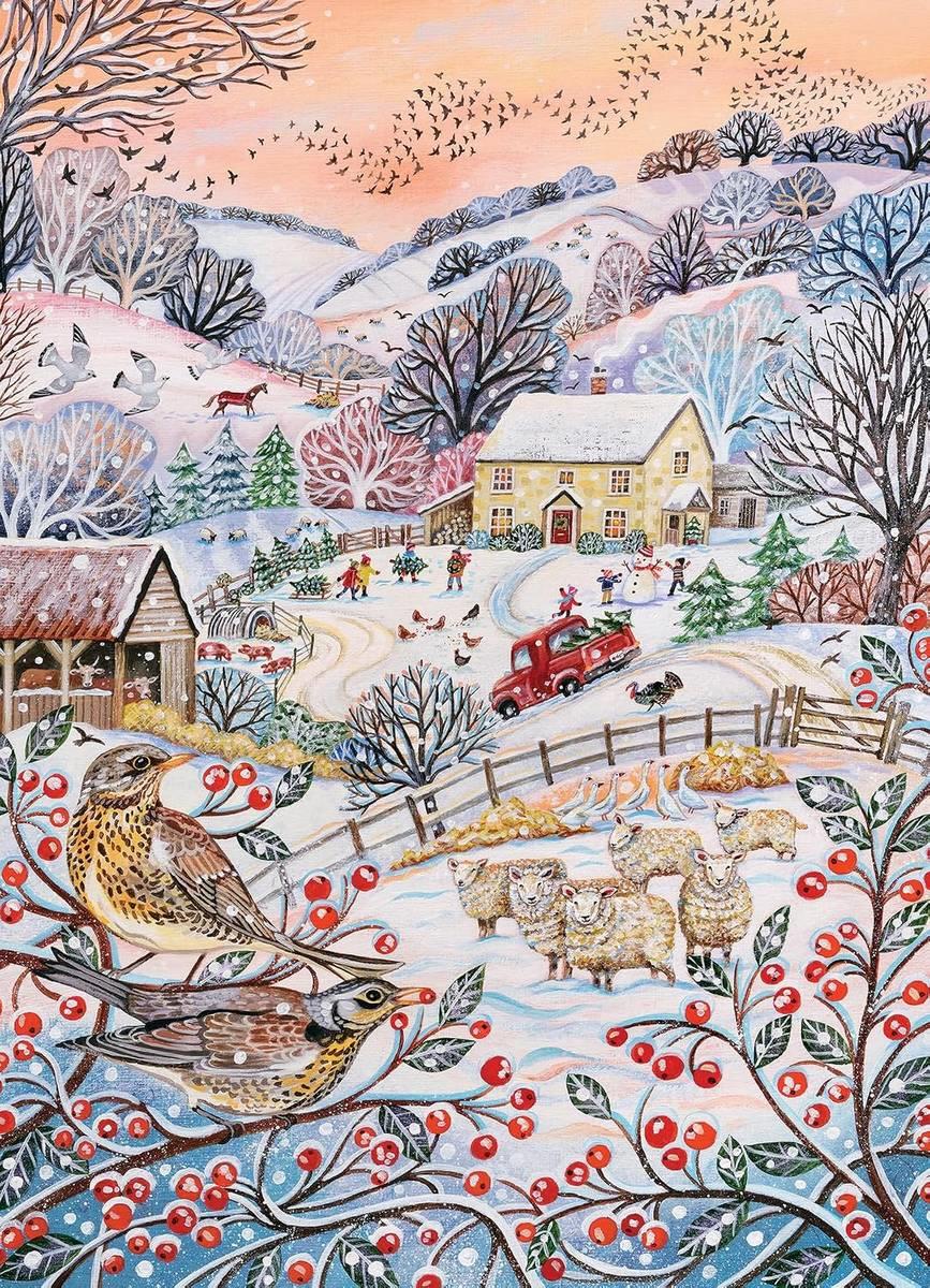 Cobble Hill - Hilltop Farm  - 1000 Piece Jigsaw Puzzle