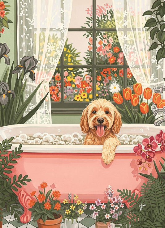 Cobble Hill - Blooms and Bubbles  - 500 Piece Jigsaw Puzzle