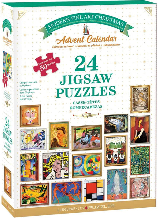 Eurographics - Modern Fine Art Advent Calendar - 24 x 50 Piece