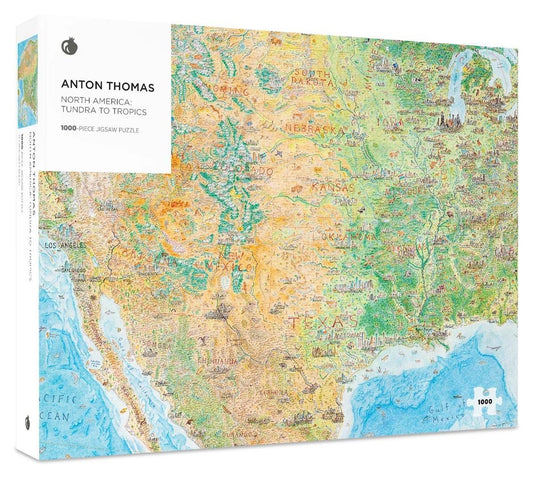 Pomegranate - Anton Thomas - North America Tundra to Tropics - 1000 Piece Jigsaw Puzzle