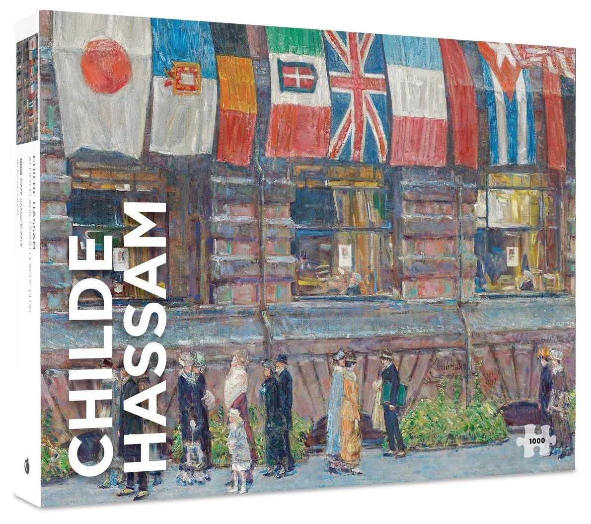 Pomegranate - Childe Hassam - Allied Flags - 1000 Piece Jigsaw Puzzle
