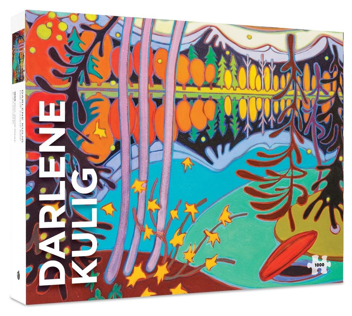 Pomegranate - Darlene Kulig - End of Canoe Ride - 1000 Piece Jigsaw Puzzle