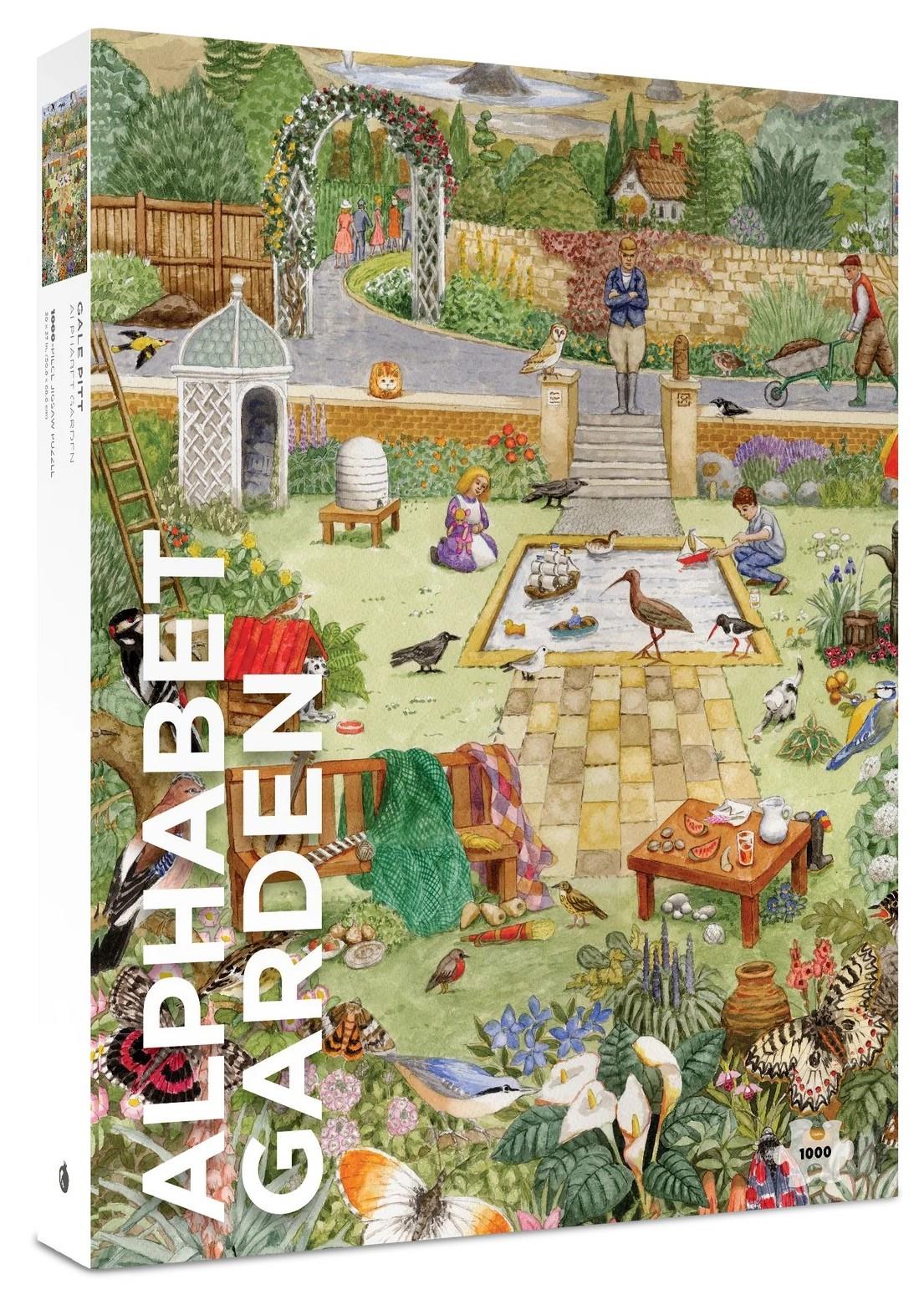 Pomegranate - Gale Pitt - Alphabet Garden - 1000 Piece Jigsaw Puzzle