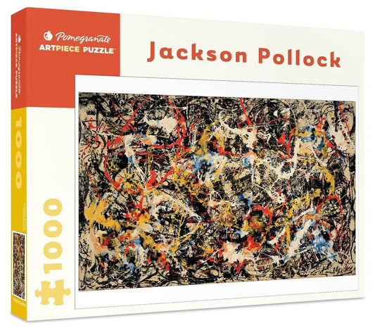 Pomegranate - Jackson Pollock - Convergence - 1000 Piece Jigsaw Puzzle
