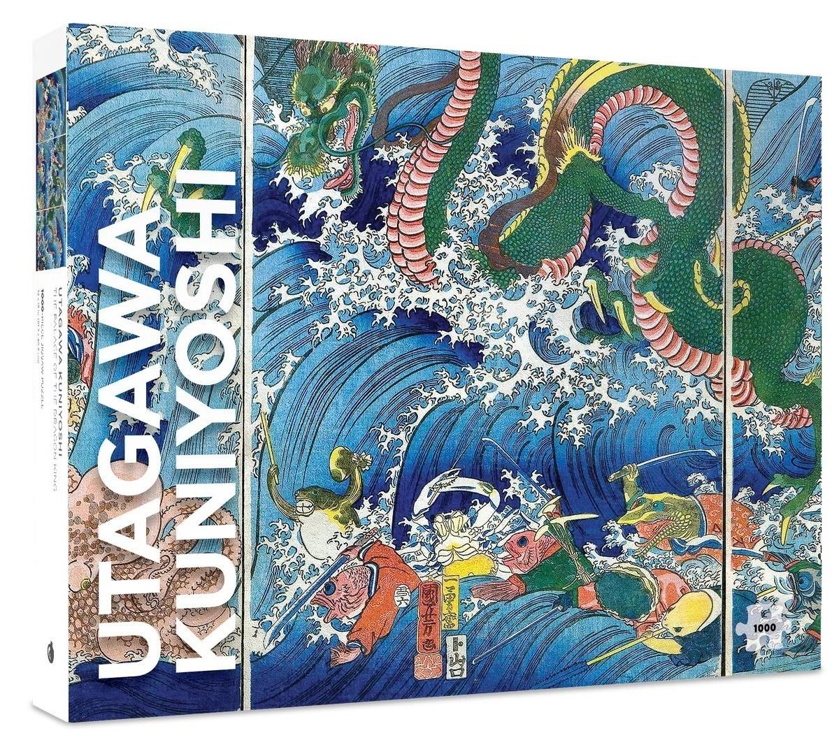 Pomegranate - Utagawa Kuniyoshi - The Palace of the Dragon King - 1000 Piece Jigsaw Puzzle