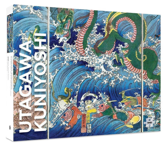 Pomegranate - Utagawa Kuniyoshi - The Palace of the Dragon King - 1000 Piece Jigsaw Puzzle