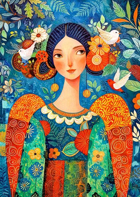CherryPazzi - Angel of Nature - 1000 Piece Jigsaw Puzzle