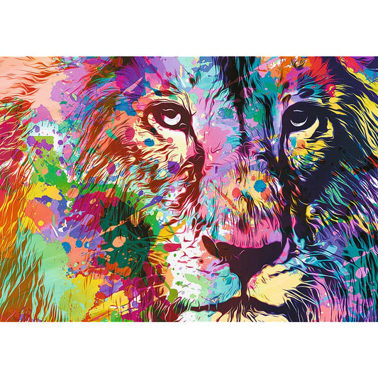 Trefl - Colorful Lion - 1000 Piece Jigsaw Puzzle
