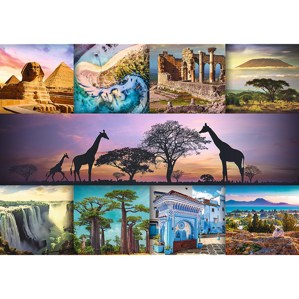 Trefl - Collage - Africa - 1000 Piece Jigsaw Puzzle