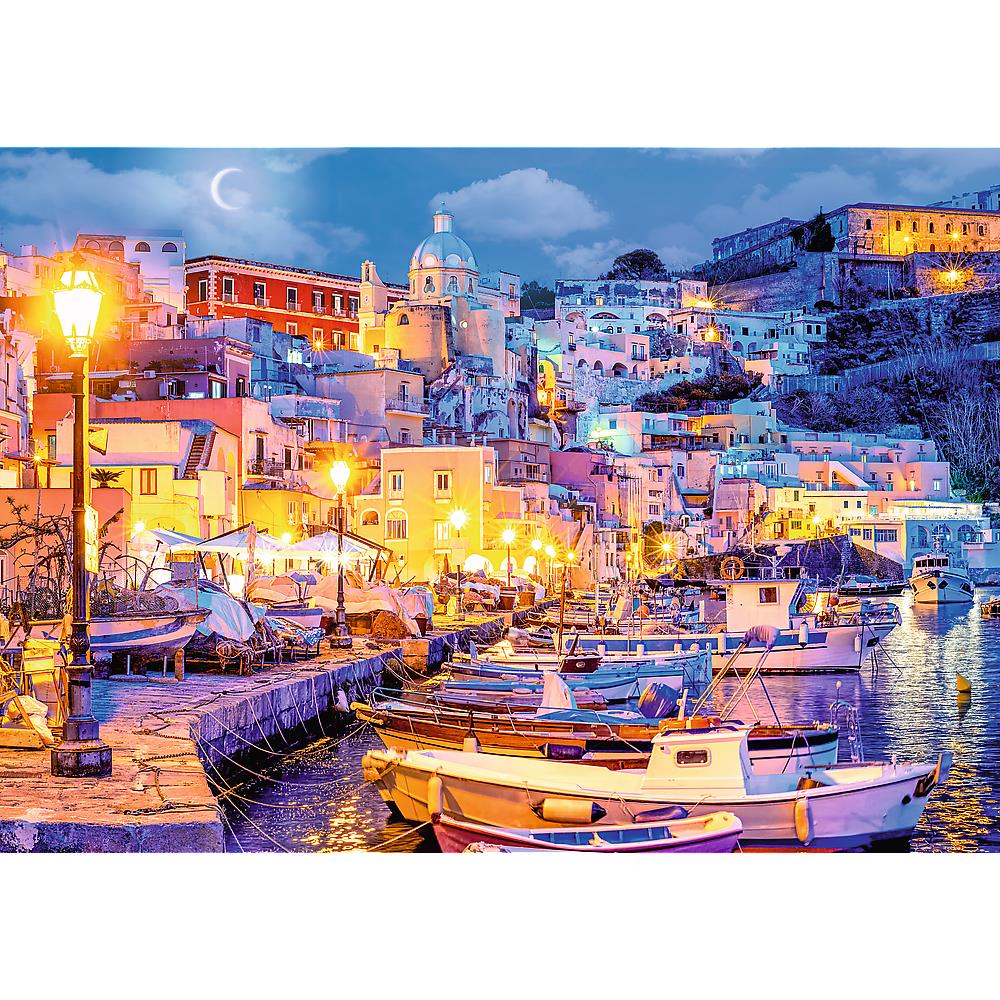 Trefl - Procida Island by Night - Italy - 1000 Piece Jigsaw Puzzle