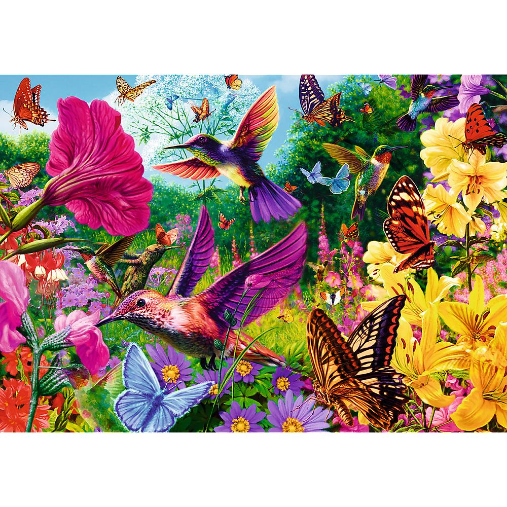 Trefl - Tea Time - Hummingbird Garden - 1000 Piece Jigsaw Puzzle