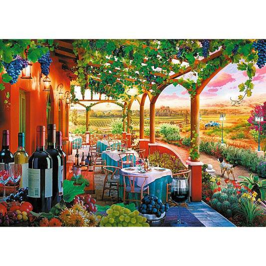 Trefl - Tea Time - Italian Vineyard - 1000 Piece Jigsaw Puzzle