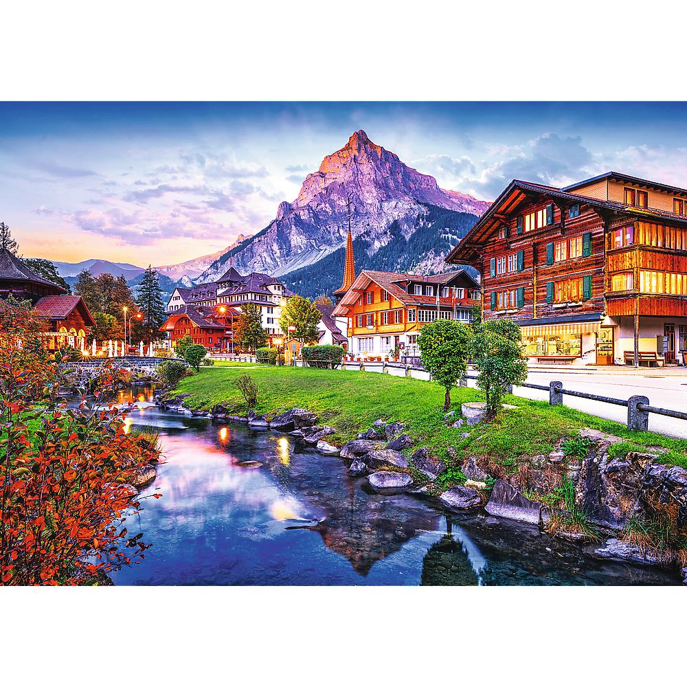Trefl - Photo Odyssey - Alpine Village - Switzerland - 1000 Piece Jigsaw Puzzle