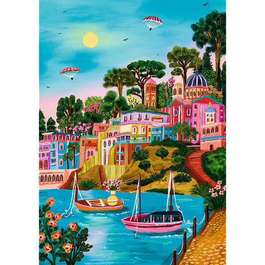 Trefl - The Art of Colour - Syros - Greece - 1000 Piece Jigsaw Puzzle