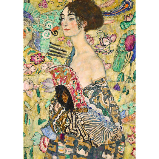 Trefl - Lady with a Fan - 1000 Piece Jigsaw Puzzle