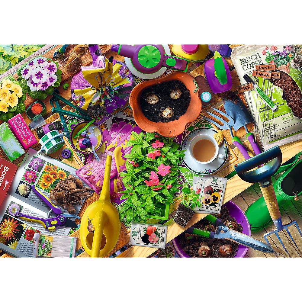 Trefl - Tidying up the Garden - 1000 Piece Jigsaw Puzzle